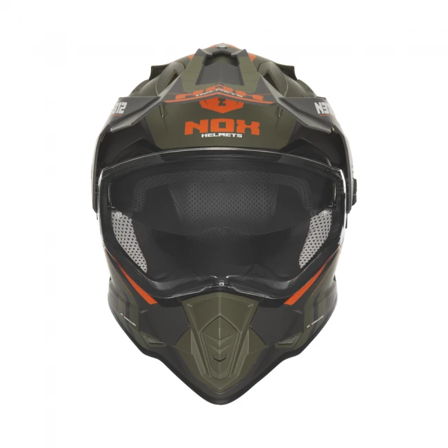 Кацига Nox N312 Vapor Khaki Orange